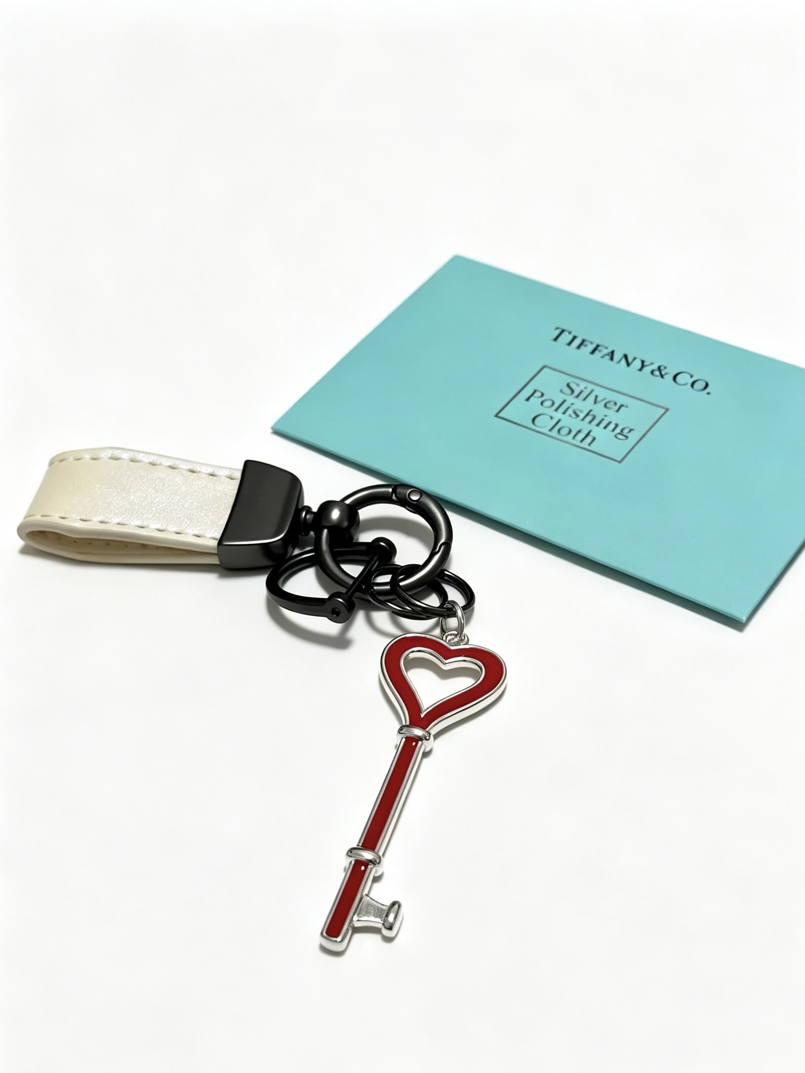 Tiffany & Co. Heart Key Charm